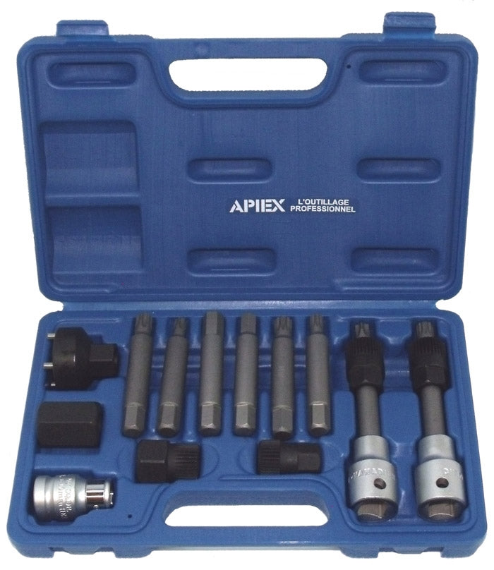 Coffret poulie alternateur multimarque 13 pièces