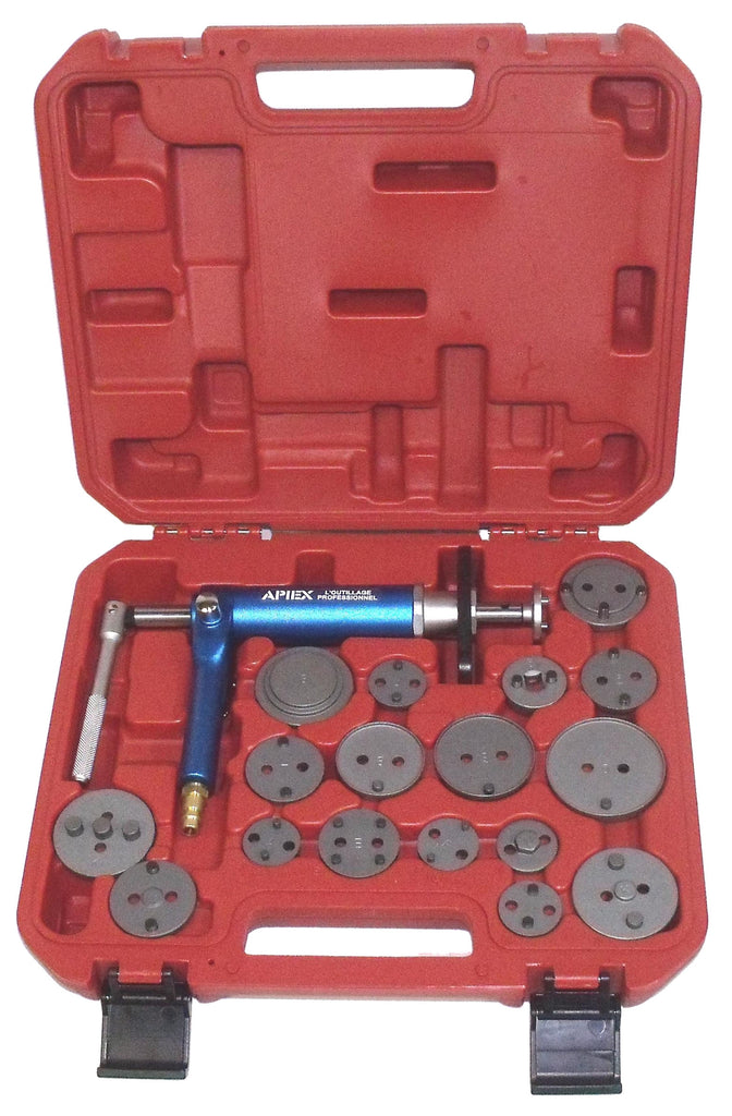 Coffret hydraulique Repousse piston de frein 18 pces