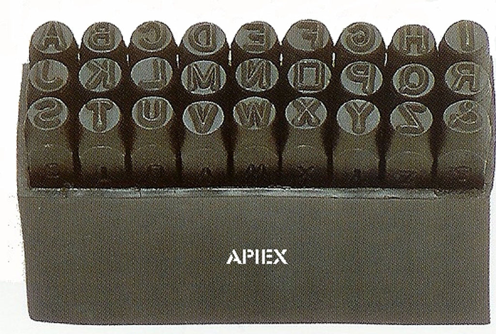 Lettres à frapper x 27 pièces