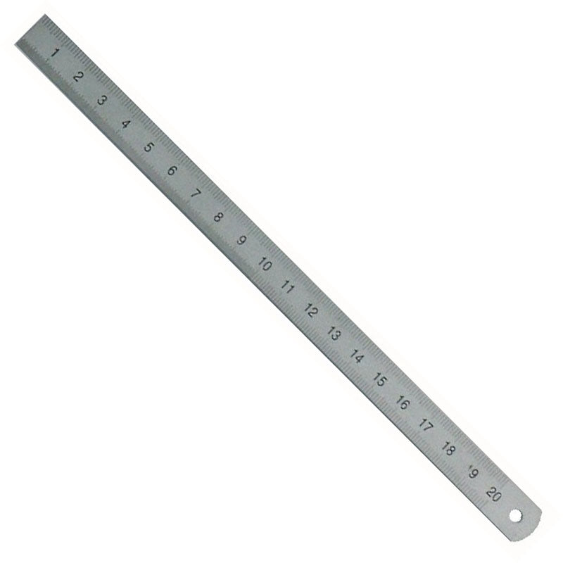 Réglet largeur 13 mm graduation x 0,5 mm
