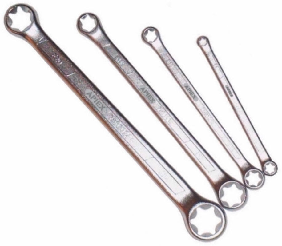 Clé à oeil torx femelle x 4 pièces