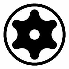 Embout de vissage TORX percé - 1 pièce